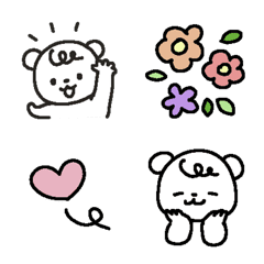 Doodle-style little bear