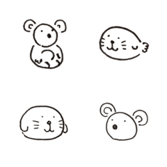 にちじょうこあら絵文字(ミニ)