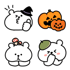 くまおの絵文字秋