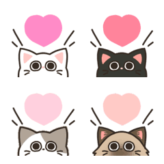 にゃん顔えもじ