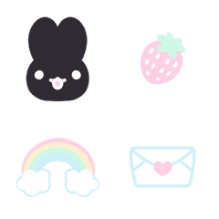 Kurousagi emoji .*