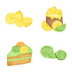 Fruit and cake