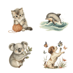 Watercolor // Animals