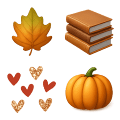 Cute Autumn Emojis.*+