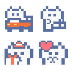 Dot cat!!Anim 4 White