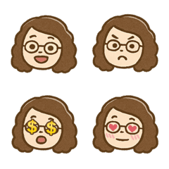 ママの日々の感情（ミルクティー色）