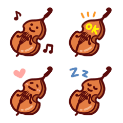 Cello and Double Bass Emoji [music]