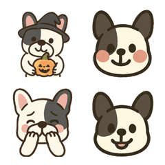 French Bulldog Emoji vol.1