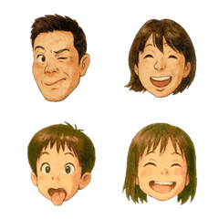 うちの家族の絵文字④
