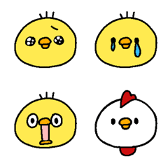 expressionful hiyoko Emoji