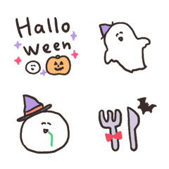 biepo ハロウィンのしろまーる