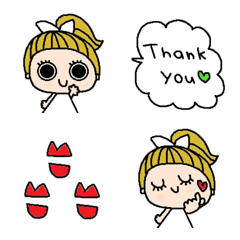 nenerin色んな絵文字セット1170可愛い