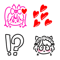 a quiet and noisy emoji