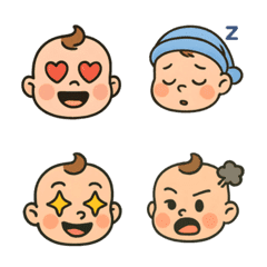 Baby Emoji Faces 1