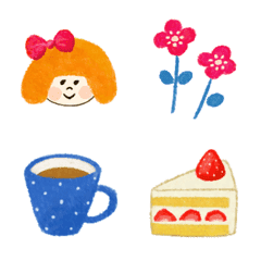 いろどり絵文字♡１