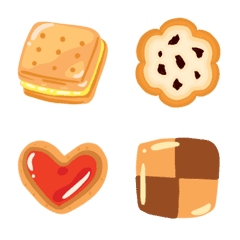 cute tasty Handmade cookies emoji3