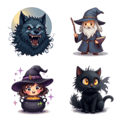 Halloween : Friends & Monsters V2