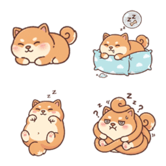 ลูกหมาชิบะน่ารักแสนง่วง
