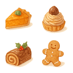 秋冬スイーツ♥パンやケーキ♡
