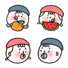 肥肥與阿胡表情貼