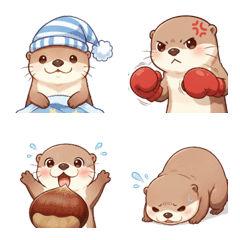 Daily life of an otter 5