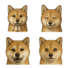 Real Shiba Inu Emoji vol.1