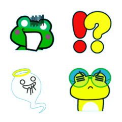 Cute Lucky Froggies stickers!
