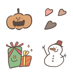 autumn and winter Emoji.