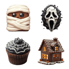 Food Emoji Collection: Halloween Treats