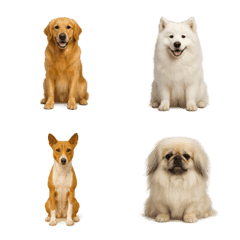 40 Emoji Anjing – Koleksi Duduk