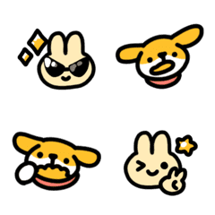 CUTE EMOJI feat.Usagi-san and Inu-kun