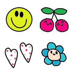 nenerin色んな絵文字セット1135可愛い修正