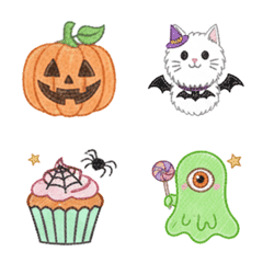 パステルハロウィン絵文字1