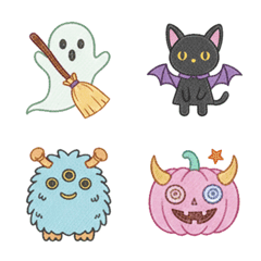 パステルハロウィン絵文字2