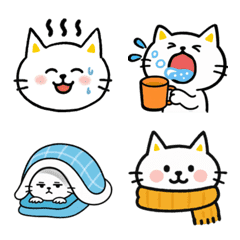 Ordinary YURU NEKO Emoji -A/W Daily Life