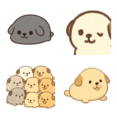 Dog and sometimes seal emojis