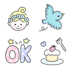 ふわっとゆるい絵文字