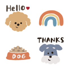 手がき　かわいい　いぬ