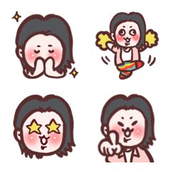 Rioji, the "Art Fortune Teller's emoji