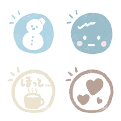 hanko-dayo. winter blue