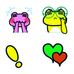 Animated Good Looking Froggies