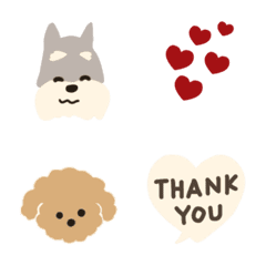 かわいい　手がき　いぬ