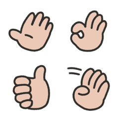 Simple hand sign emoji!