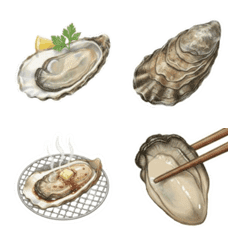 美味しい牡蠣の絵文字