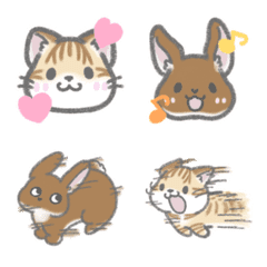 rabbit &cat is needy