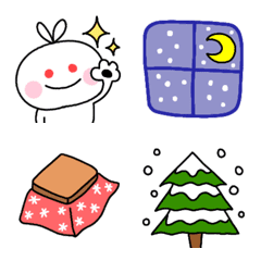 Snow Bunny and Winter