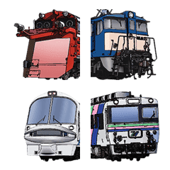 Locomotive Diesel Car Train Emoji 3