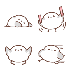 Cute shimaenaga emoji7