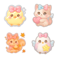 yumekawa Dreamy Autumn Animal Stickers