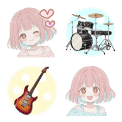 音楽好きの女の子♡